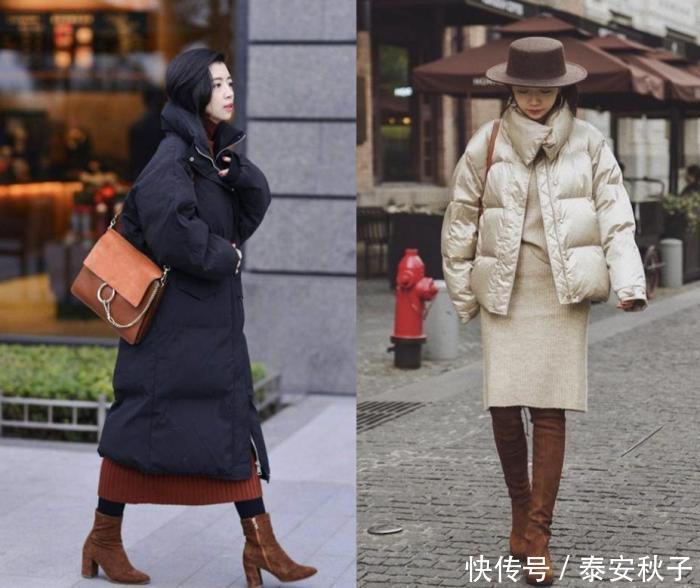 借鉴|冬天把羽绒服穿好,就是一种高级!借鉴美女的穿搭:很美很有气质