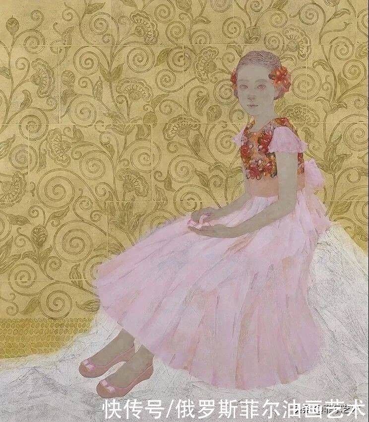 敦煌莫高窟|日本最优秀的青年女岩彩画家,她的作品太美了