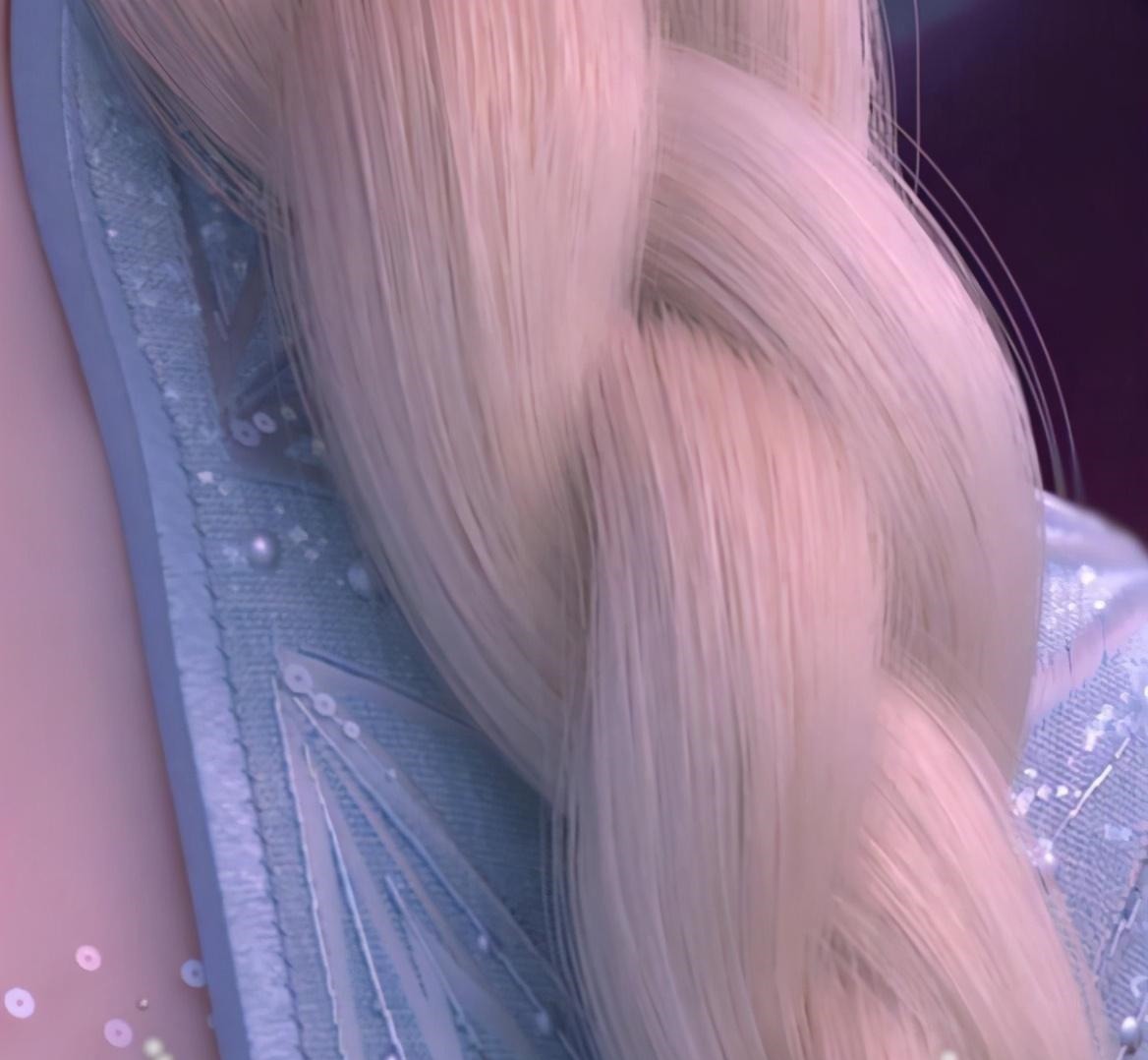 汗毛|冰雪奇缘的细节做得有多强放大截图看,发丝和汗毛都清晰可见