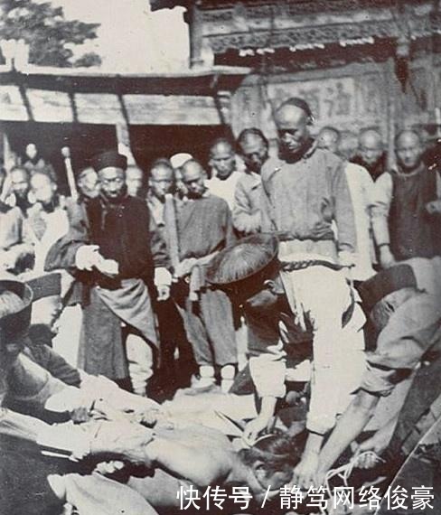 赶考|晚清老照片:读书人赶考的情景,围观行刑的群众麻木不仁