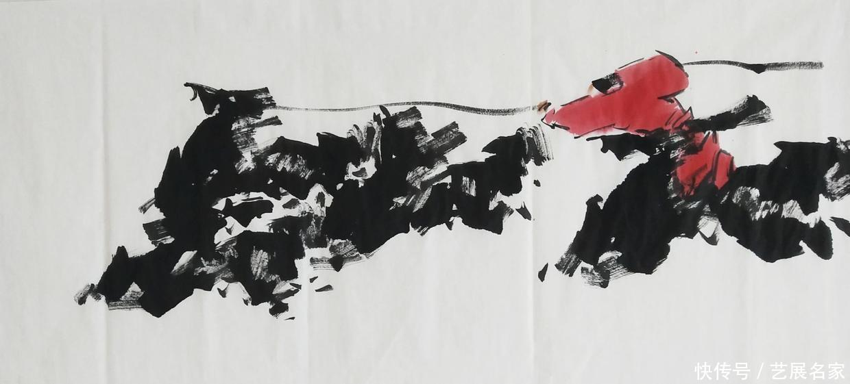 欣赏|【艺展中国】吴·斯日古楞绘画作品欣赏