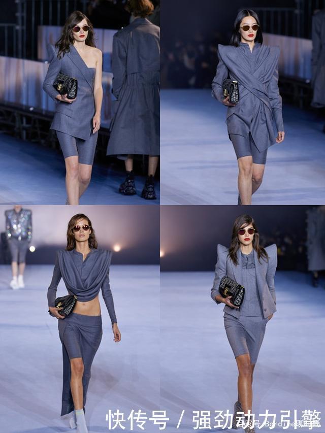 宝塔|巴黎时装周之Balmain 2021春夏系列的时尚,优雅大方,简约有气场