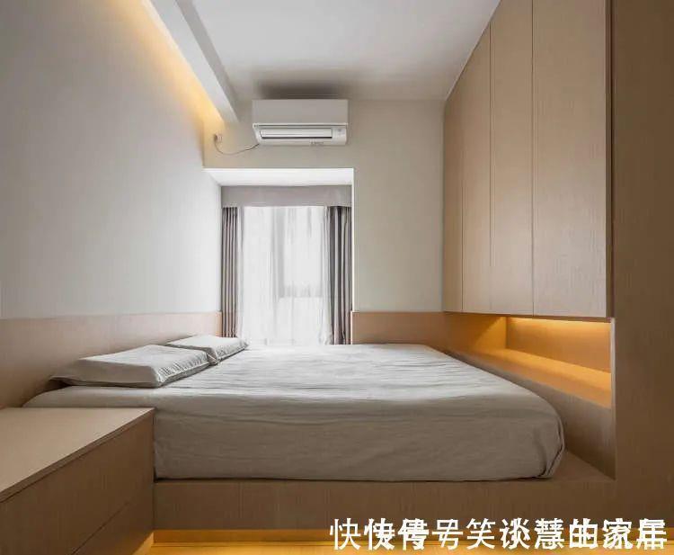 功能区|50㎡小户型两居室,坚持素色主义,进门一眼就喜欢上了