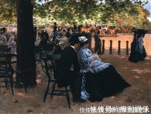 de&意大利大画家德·尼蒂斯的油画作品,莫名的好看,耐看,非常喜欢