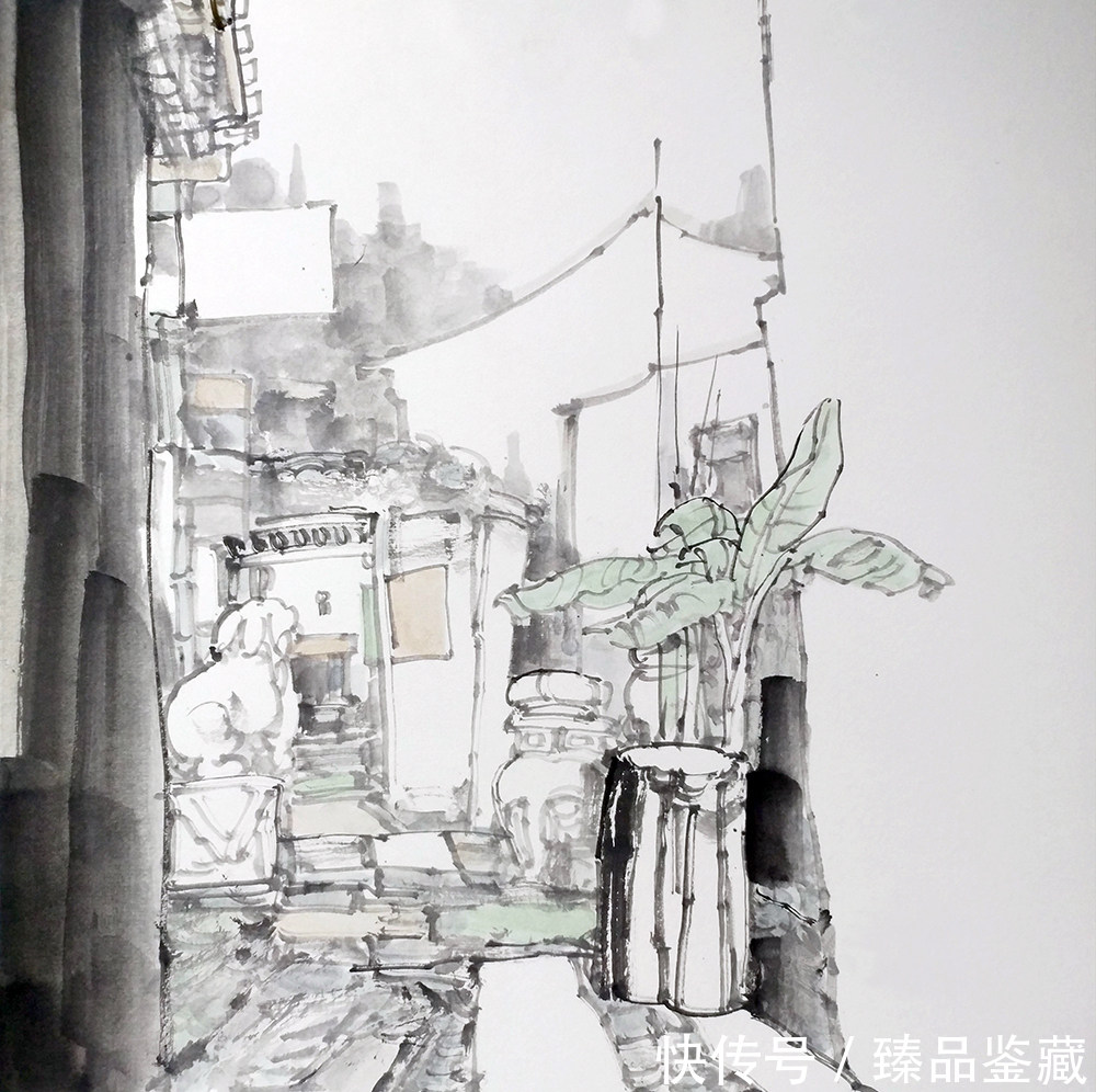 常俊 · 中国画作品赏析|画外之境 | 优秀奖