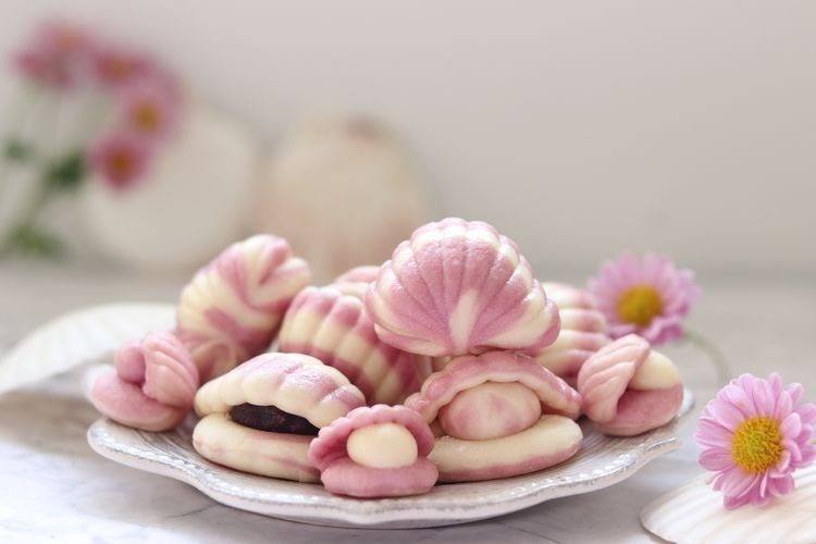 在家制作紫薯贝壳包，口感软糯，营养健康又美味