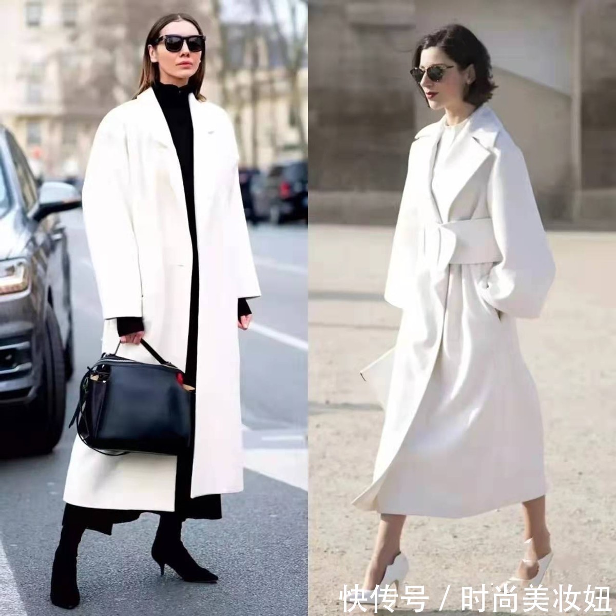 出镜率 优雅成熟的女人,冬天大衣都喜欢“黑白灰”,高级又显气质