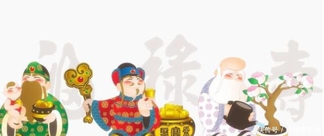 张贴|过年时,家里张贴的“福禄寿”三星,你知道是怎么来的吗?