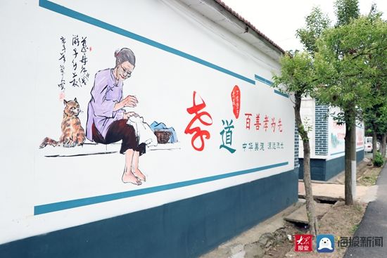 超美！东港区涛雒镇的文化墙“会说话”|微视频| 文化