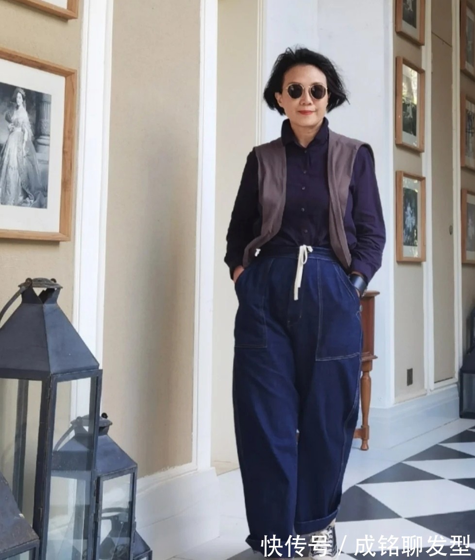 衬衫|50岁身材微胖的女人,靠穿衣搭配打造高级气质,会穿才是硬道理