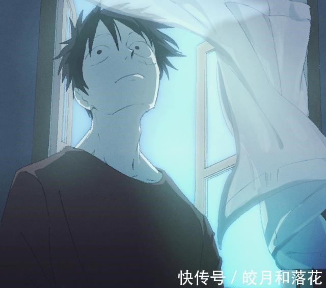 幽灵|海贼王超有意境的路飞头像分享,五皇变身成为丛林里的幽灵王子