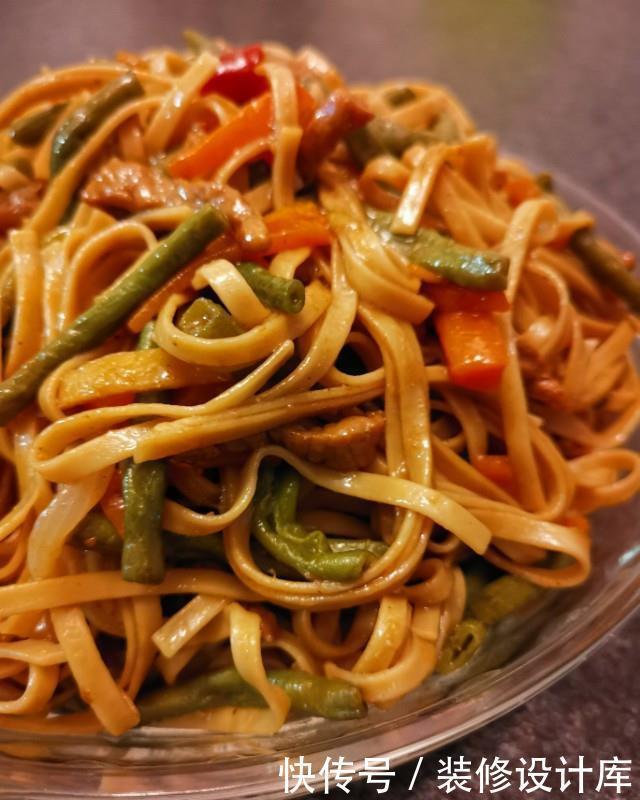 味道|用挂面做的豆角焖面,口感好,味道足!