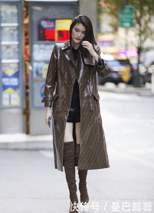 过膝|一年能穿三季的过膝靴,冬天适合这样搭配,让你显瘦又显高