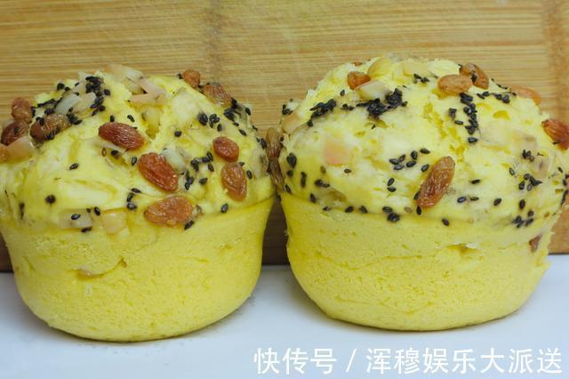 家里有玉米面就能做蛋糕，不用烤箱，不用电饭煲，比买的好吃