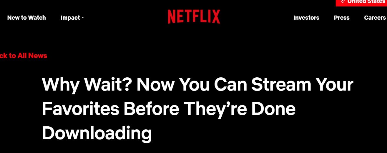 缓存|Netflix 已支持视频缓存后离线播放