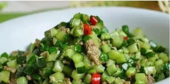 酸辣|简单家常菜香拌萝卜苗,炒黄瓜丁,泼辣牛肉,酸辣土豆丝的做法