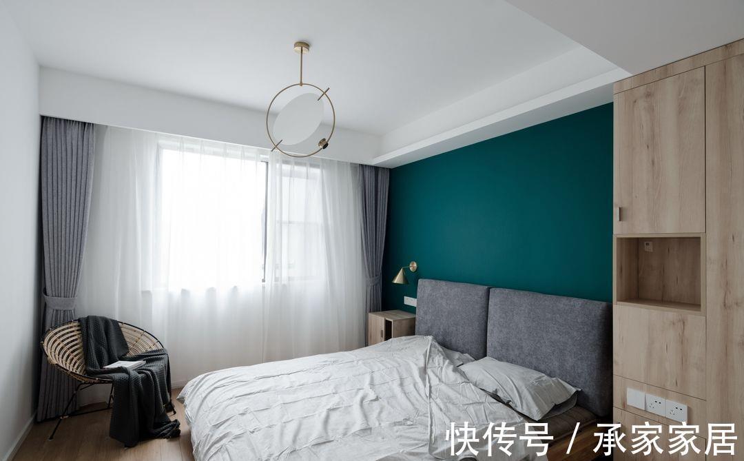 婚房|105平现代风婚房，清静淡雅温馨舒适，不到5个月就全部完工