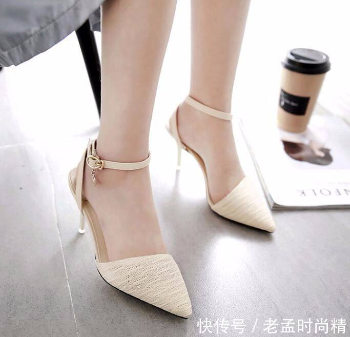 甜美优雅的高跟鞋,春日凸显满满的女人味