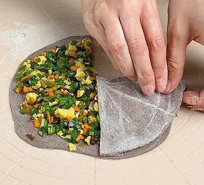 芝麻油|黑全麦馅饼