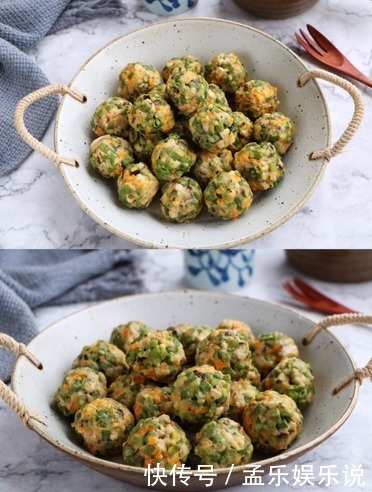 豆角丸子|夏天多吃蒸菜,营养不上火,10分钟搞定,上桌全家抢着吃