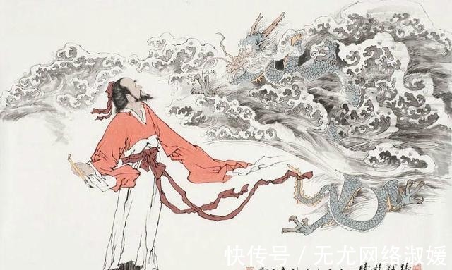 吴道子#中国历史上最牛的两个画家：一个把龙画活了，一个把马画死了