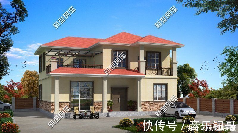 露台|30万的存款,能在农村建什么样的房子?这8套图纸看看你喜欢哪套