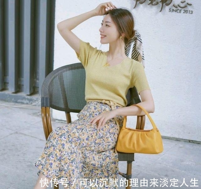 半身裙|怎么穿才温柔又清新呢?对服装的配色和款式,都有一定的要求