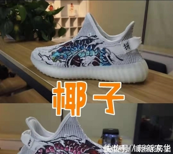 匡威 美术生手绘鞋子,匡威OK,耐克OK,看到拖鞋:买不起的样子!