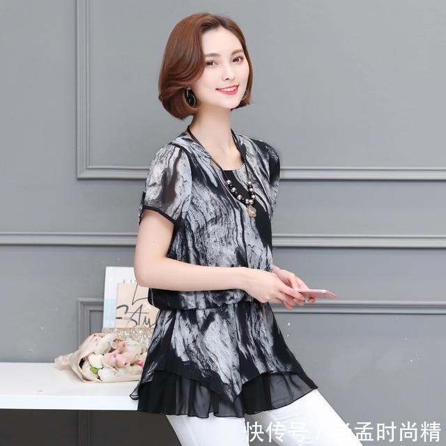 印花连衣裙 适合29~37女士的8款裙装,修身减龄样样行