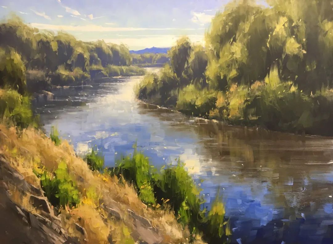 科罗拉多州@斯泰西·彼得森:半路出家的女画家,笔下的风景堪称一绝