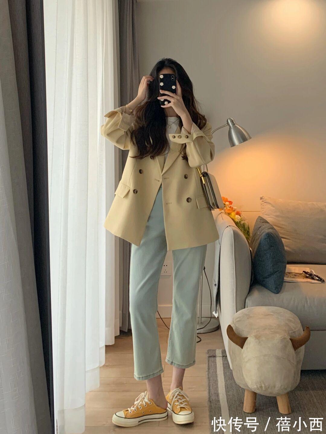 一衣|“西装外套”的高阶穿法来了,一衣多穿时髦又气质,适合秋天穿搭