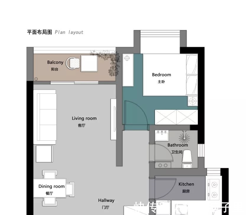 小玩偶|舒适又精致的小窝,41㎡老屋爆改,一个人也不含糊,简约又清爽