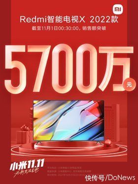 小米|小米11.11斩获开门红，Redmi Note 11系列首销一小时破50万台