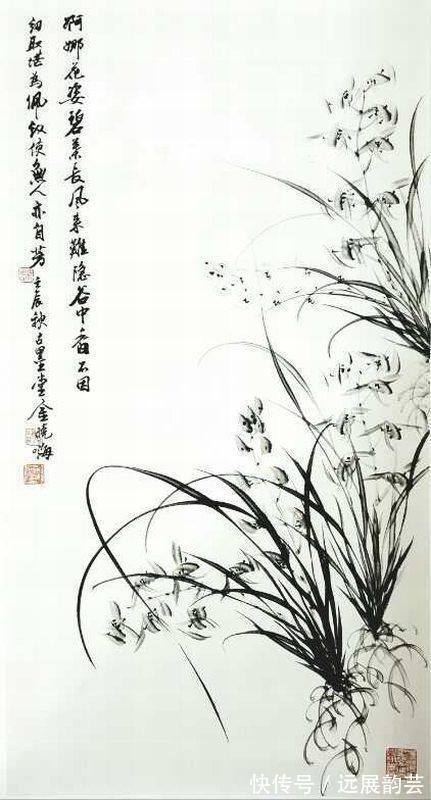 花鸟&自然的韵律——金晓海的水墨花鸟画