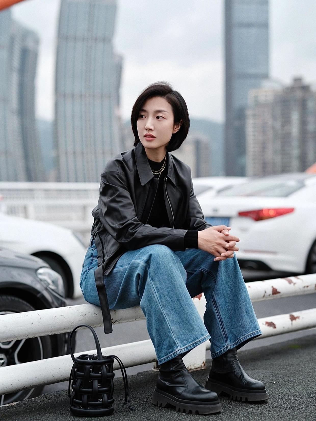 百搭 冬天怎么穿帅气又有格调?试试这些洒脱的皮衣吧,气场全开又百搭