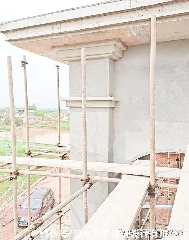 完工|四川自贡三层欧式乡村别墅完工实景 农村别墅自建房 自贡施工队