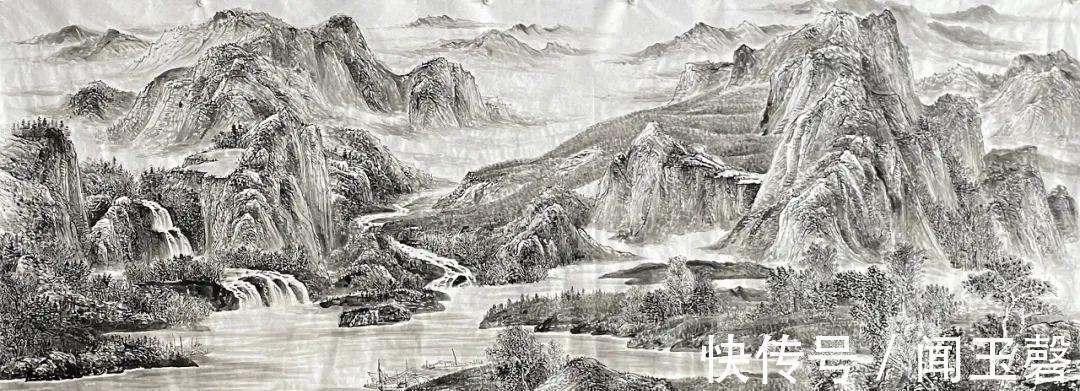 笔墨&笔墨之高 泼墨山水—当代实力派山水画刘彬作品展(峰峦叠嶂、气势恢宏! )