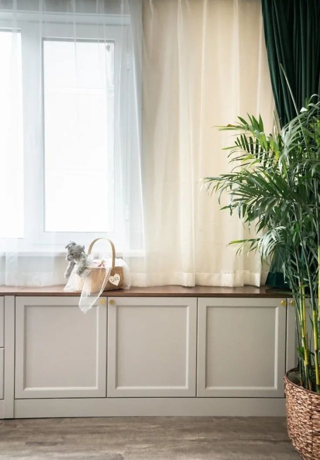 三居室|118㎡优雅美式三居室,高颜值隔断强势入镜!