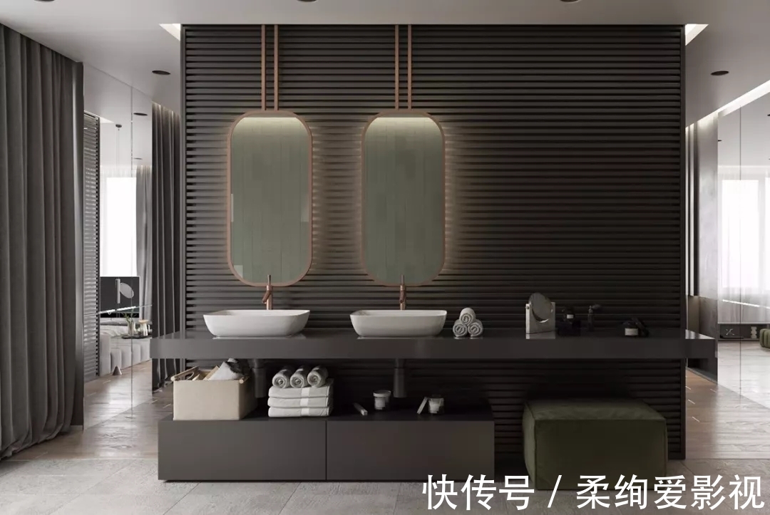 洗手盆|20张卫生间洗手盆设计案例，都很漂亮，总有一款你喜欢的！