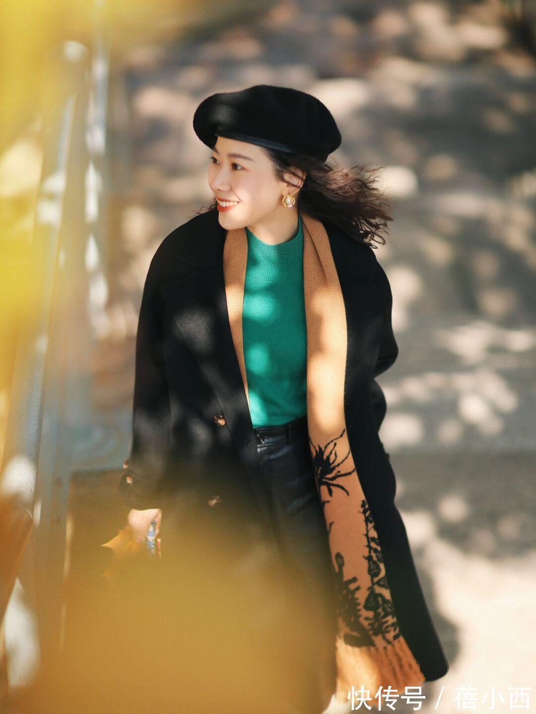 贝雷帽 冬天穿搭进入瓶颈期?学习时髦精们这样穿大衣,轻松展现潮流感