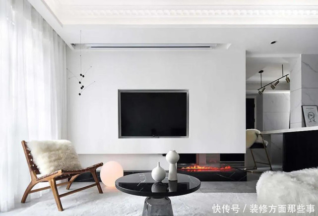 屋主|100㎡黑白色系法式风,打造了一个纯净通透、诗意缠绕的家