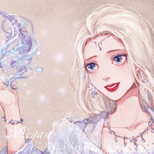 花木兰$迪士尼公主古风装扮,艾莎公主美丽动人,但是花木兰最适合!