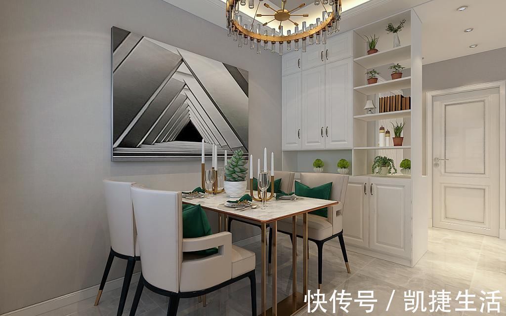 装修|104平现代二居室大胆而灵活，现代风格也是有个性的