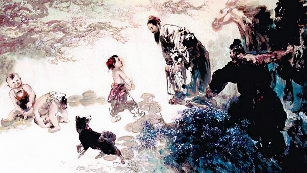 齐国!孔子问一7岁小孩:天上有多少颗星星?小孩回答后,孔子行礼拜师