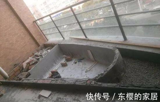 阳台|3平阳台都能利用起来？老爸非要自己砌个养鱼池，还说能旺风水