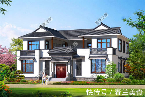 面子|强烈推荐三款农村四合院设计图,这样的别墅在农村建一栋绝对有面子