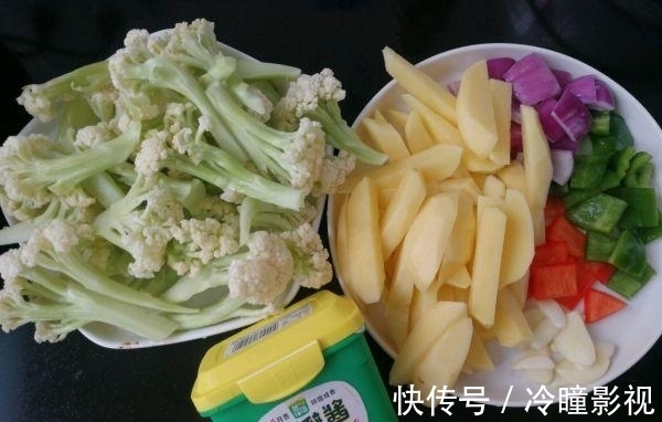 美味|酱烧土豆花菜,绝佳搭配,营养美味,做法简单,没吃过的要试试。