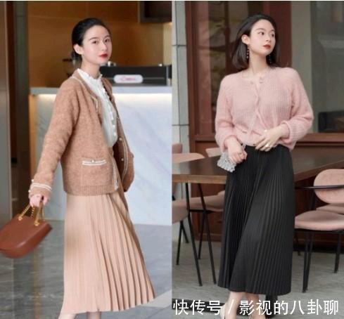 女人 这才是适合身高不足160,微胖女人的冬日穿搭,显高又显瘦