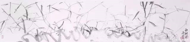 冷军的油画竹子和90后大叔池静山笔下的墨竹,你更喜欢哪个呢