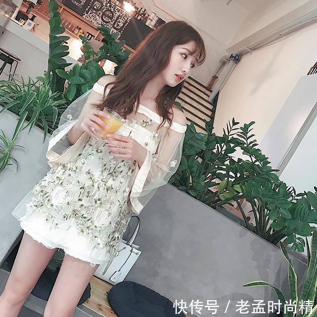 蕾丝|露出迷人香肩,走在街头你就是焦点